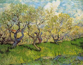 Vincent Van Gogh : Orchard in Blossom IV